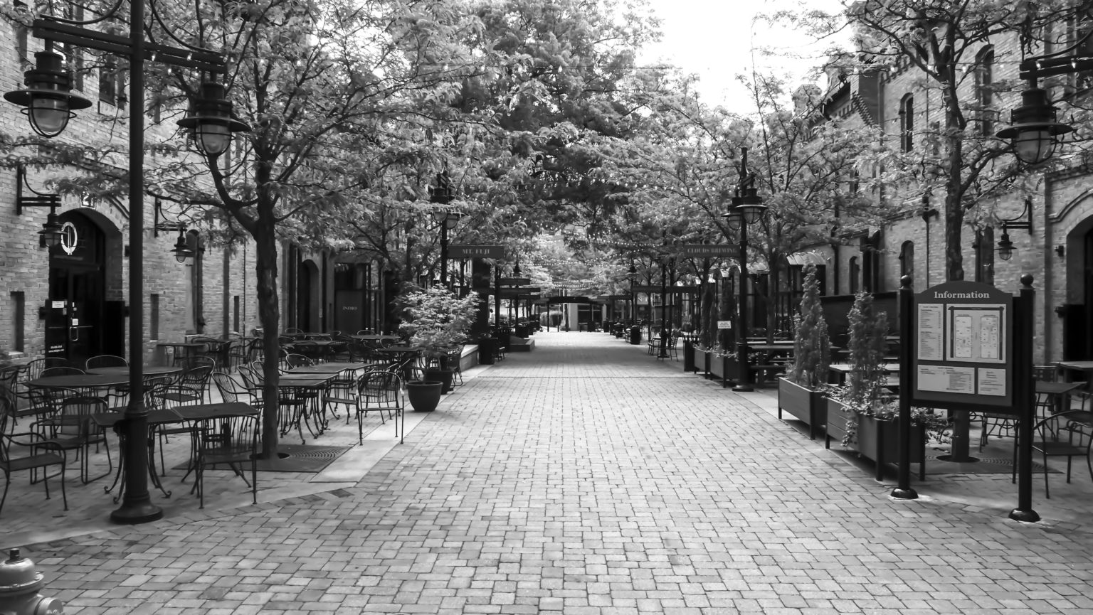 Brightleaf Square, Durham, NC Covid19 Closed, for the Moment by Dan Gottlieb