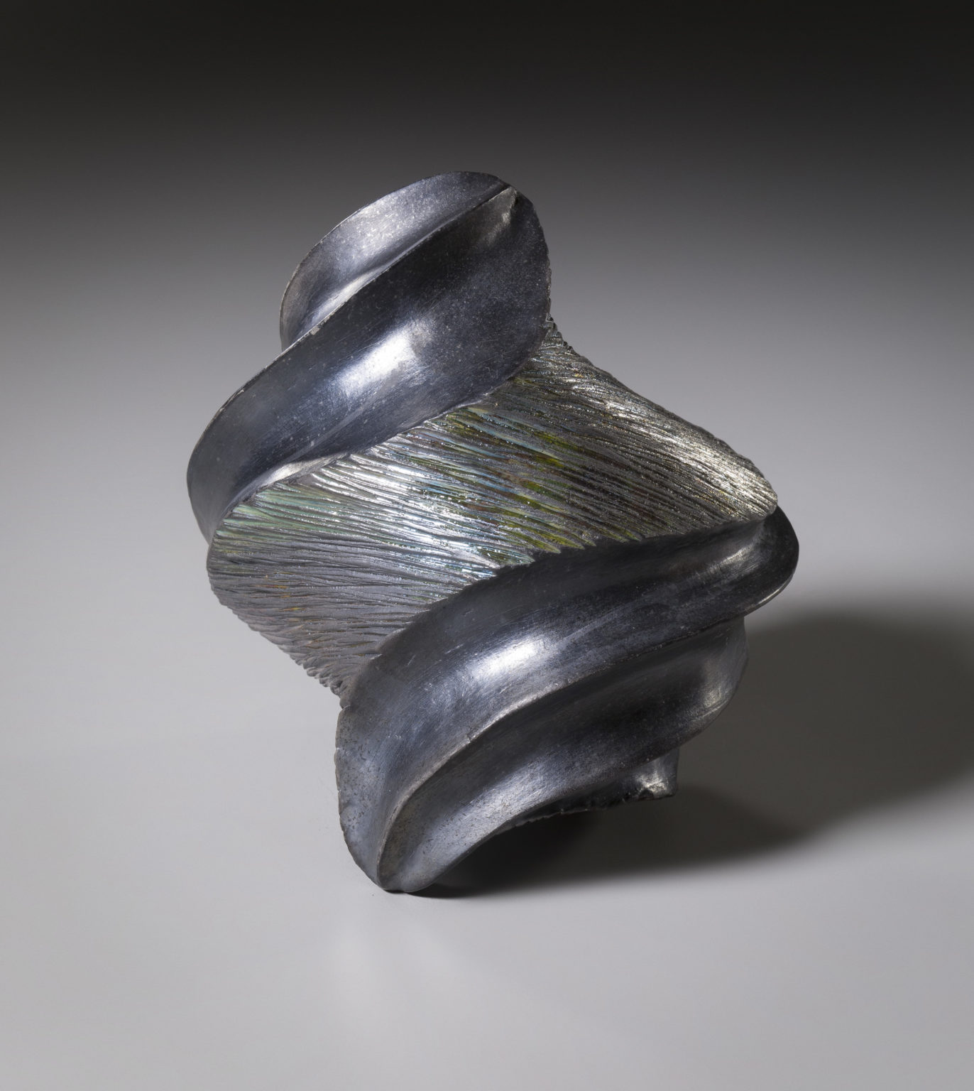 Coil by Rosalie Midyette, ceramic, 6x5x8 at Craven Allen Gallery