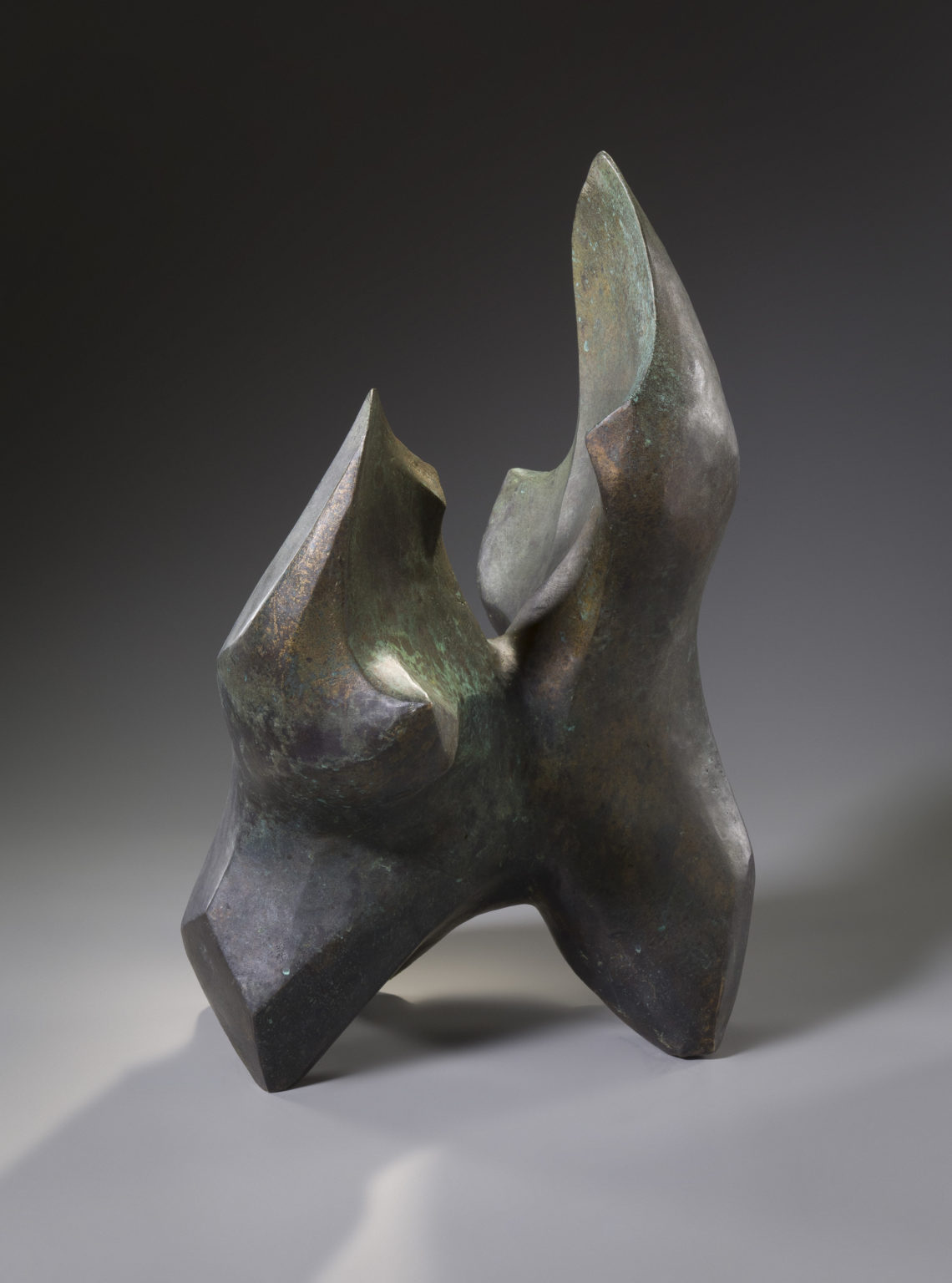 Figure by Rosalie Midyette, bronze, 12x16x26 at Craven Allen Gallery